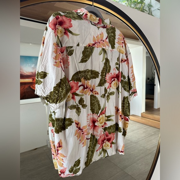 Men’s Short Sleeve Button Down Hawaiian Aloha Shirt - Picture 4 of 7